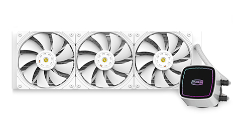 PCCOOLER CPS DC360 Pro ARGB Display AIO CPU Liquid Cooler